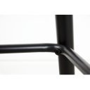 MILAN modern bársony bárszék - kék