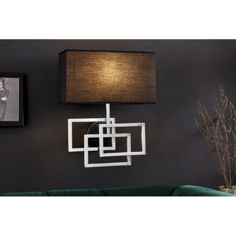 LEONOR fali lámpa - ezüst