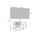 LEONOR fali lámpa - ezüst