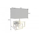 LEONOR fali lámpa - arany