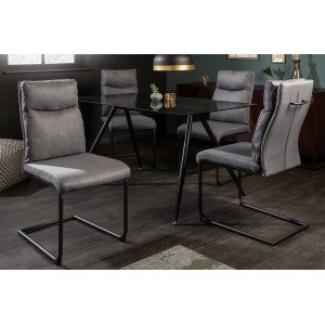 COMFORT design szék - szürke INVICTA