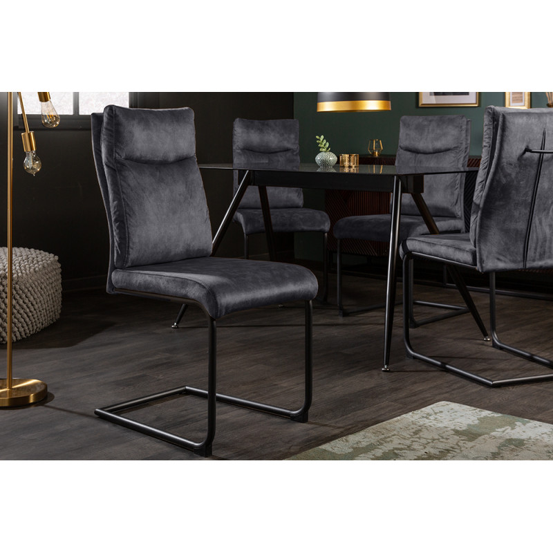 COMFORT design szék - grafit