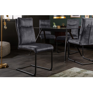 COMFORT design szék - grafit INVICTA