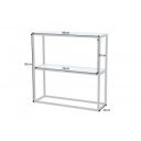 ELEGANCE modern konzolasztal - 80cm