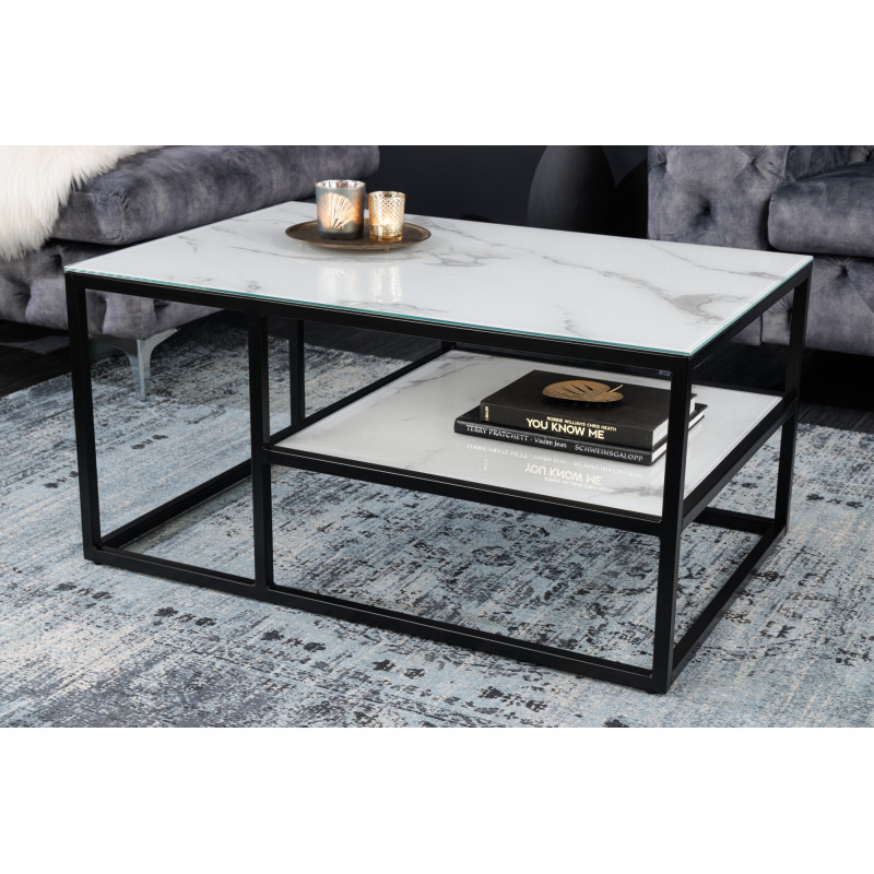 ELEGANCE modern dohányzóasztal - 90cm