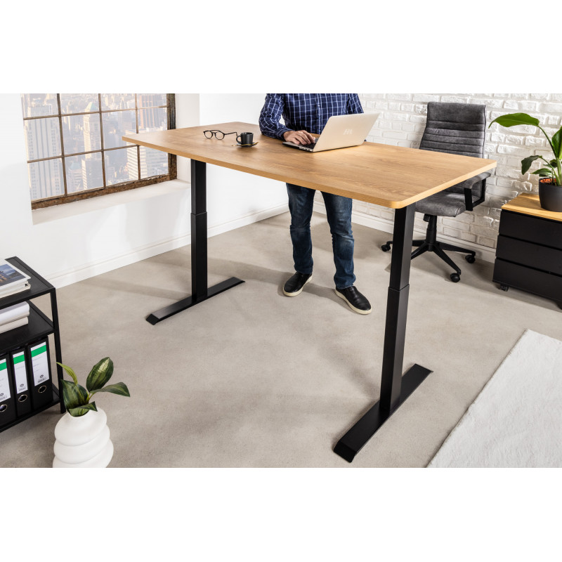 OAK DESK állítható magasságú íróasztal - 160cm