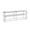 DURA STEEL - II modern fém konzolasztal - 100cm