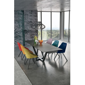 ATRIUM exkluzív kerámia bővíthető étkezőasztal - 160-240cm