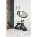 LOCUM exkluzív üveg konzolasztal - 133cm