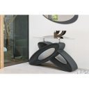 LOCUM exkluzív üveg konzolasztal - 133cm