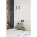 LOCUM exkluzív üveg konzolasztal - 133cm