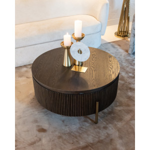 LUXOR exkluzív dohányzóasztal - 95cm