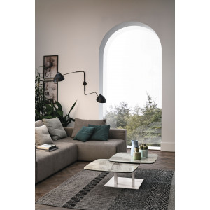 SILBETT exkluzív dohányzóasztal - 122cm