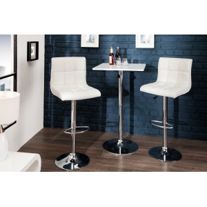 MODENA design bárszék- fehér INVICTA