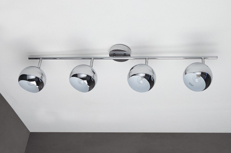 BUBBLE - modern függőlámpa - fehér/króm