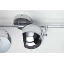 BUBBLE - modern függőlámpa - fehér/króm