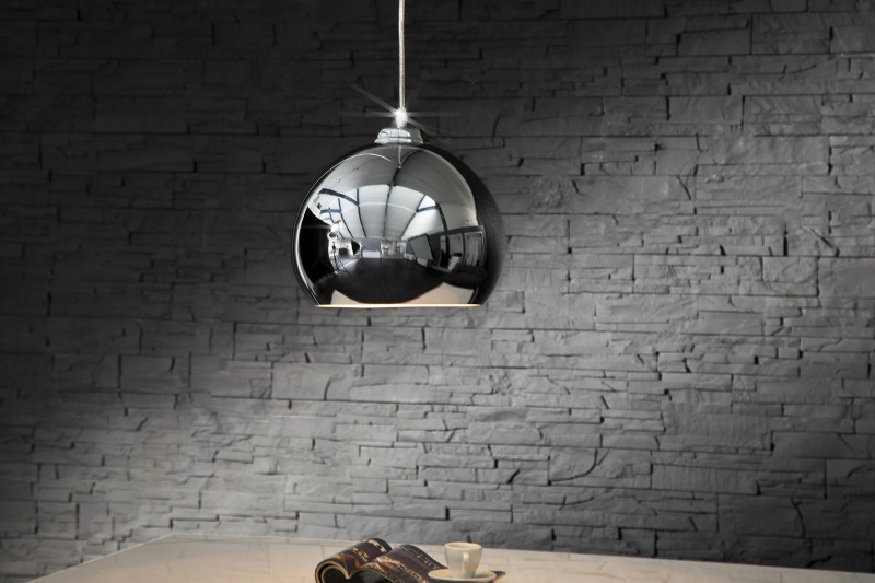 CHROMION - design függőlámpa - króm