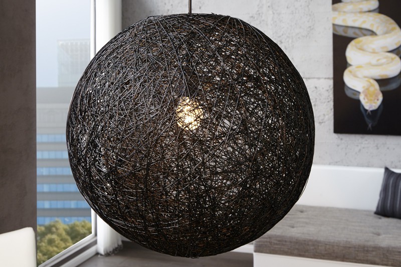 COCOON BLACK XL - design függőlámpa