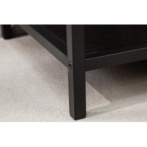 SLIM LINE -II modern polc - 185cm - fekete