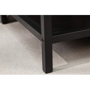 SLIM LINE -II modern polc - 185cm - fekete
