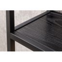 SLIM LINE modern fali polc - 90cm - fekete