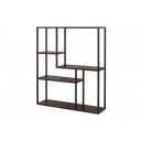 SLIM LINE modern fali polc - 90cm - fekete