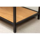 SLIM LINE modern polc - 185cm - tölgy