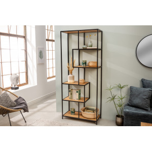 SLIM LINE modern polc - 185cm - tölgy INVICTA