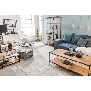 SLIM LINE modern polc - 185cm - tölgy