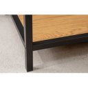 SLIM LINE -II modern polc - 185cm - tölgy