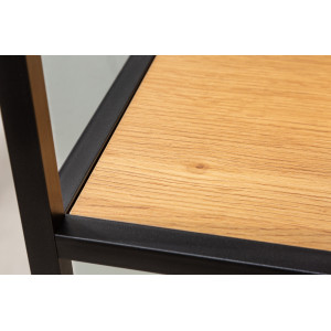 SLIM LINE -III modern polc - 185cm - tölgy