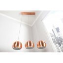COOPER 3 - réz - design függőlámpa