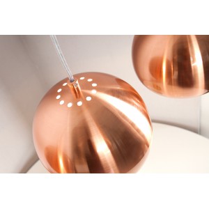 COOPER 3 - réz - design függőlámpa