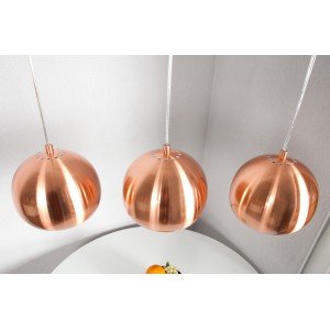 COOPER 3 - réz - design függőlámpa