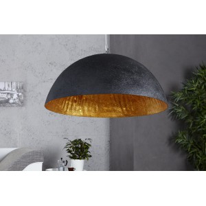 GLOW L - modern függőlámpa - fekete/arany Függőlámpák