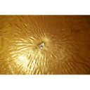 GLOW XL - modern függőlámpa - fekete/arany