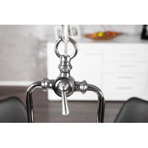 INDUSTRIAL CHROME 40 - design függőlámpa