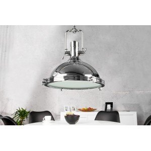 INDUSTRIAL CHROME 40 - design függőlámpa