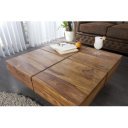 BOLT tömör rózsafa dohányzóasztal -70cm