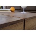 BOLT tömör rózsafa dohányzóasztal -70cm