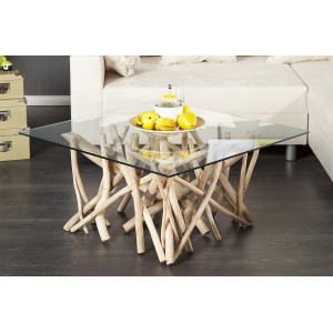 DRIFTWOOD modern dohányzóasztal Fa