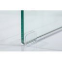 TRIZZO üveg dohányzóasztal