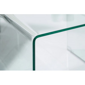 TRIZZO üveg dohányzóasztal