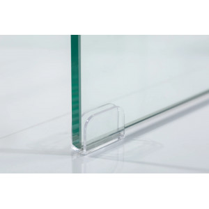 TRIZZO üveg dohányzóasztal