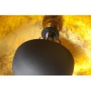 STUDIO - modern függőlámpa - fekete / arany