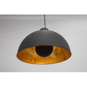 STUDIO - modern függőlámpa - fekete / arany