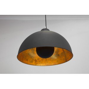STUDIO - modern függőlámpa - fekete / arany
