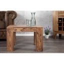 MAKASSAR II NATUR tömör rózsafa dohányzóasztal