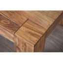 MAKASSAR II NATUR tömör rózsafa dohányzóasztal