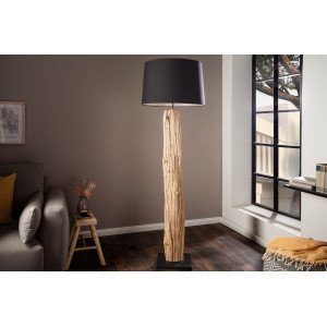 LILIE - design állólámpa - fekete